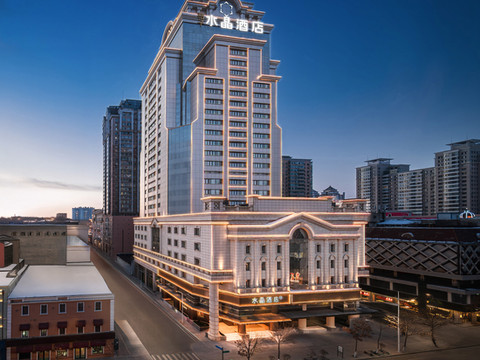 哈尔滨中央大街索菲亚广场桔子水晶酒店