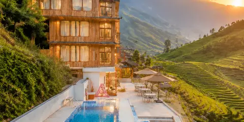 雲希尚·TerraPool360°景觀|泳池度假酒店(龍脊梯田觀景台店)