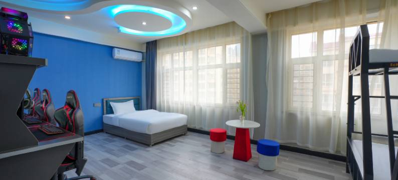 观澜小居电竞酒店(昌吉学院店)图片