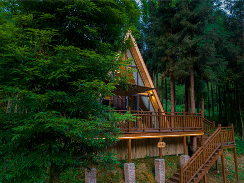 雅安荥经水墨花溪温泉谷民宿