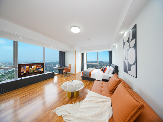 青岛朗寓公寓(薛家泊子地铁站黄河中路店)