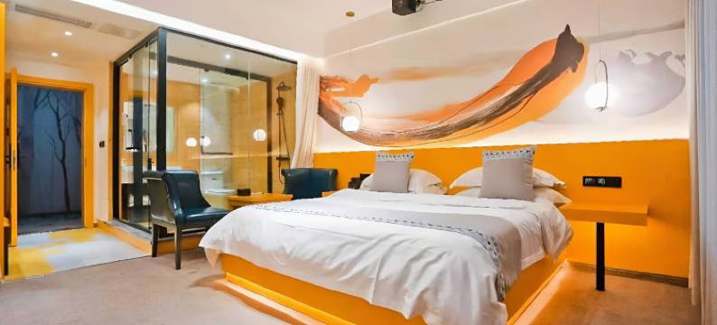 成都马卡龙酒店(四川传媒学院店)图片