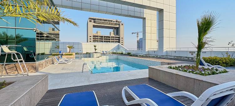 bnbme | JLT 时尚单间公寓 - 5分钟可至地铁(bnbme | Stylish Studio in JLT - 5 Min to Metro)图片