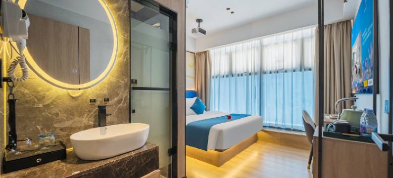 深圳南金轻奢酒店(南油服装城南山地铁站店)图片