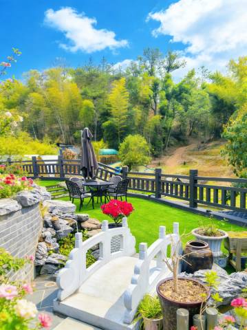 寻见·爱韶说丨红太阳升起之地丨山景花园庭院式民宿(韶山景区店)