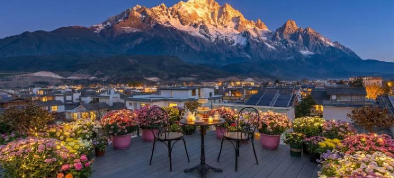 画山云舍·HolidayVilla|雪山观景别墅型度假民宿(束河古镇店)图片