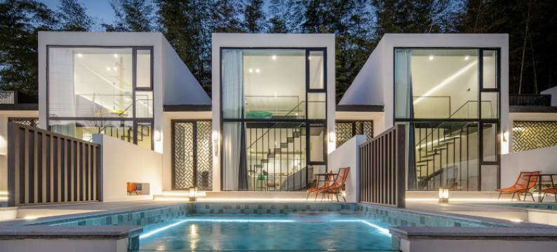 扶摇·野奢泳池设计师度假民宿(泾县月亮湾风景区店)图片