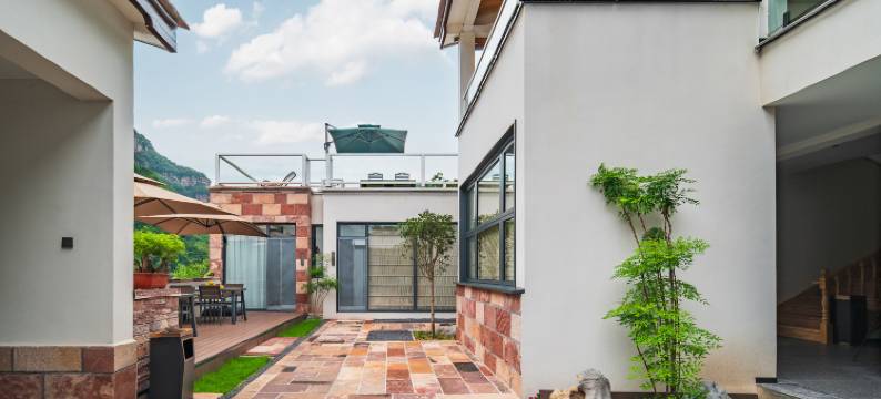 叁笙·云陌Couryard·设计师山景民宿(石板岩太行大峡谷店)图片