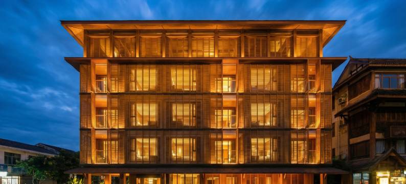 清栖·原木VILLA度假酒店(告庄西双景星光夜市店)图片