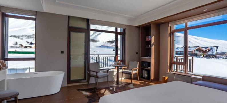 阿勒泰布尔津禾木游客中心东雪酒店图片