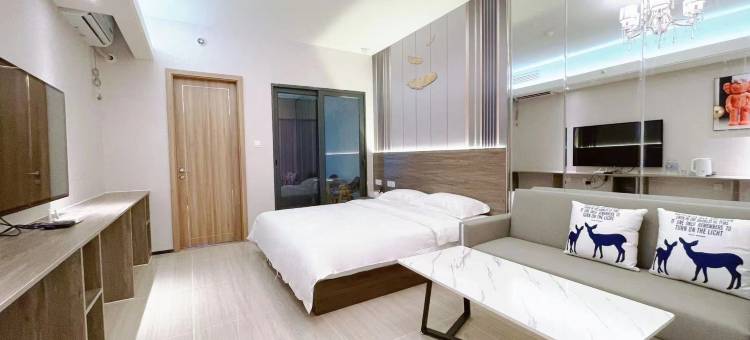 漫汀|极简主义·空间艺术氛围·城景时光酒店(山东理工大学店)图片