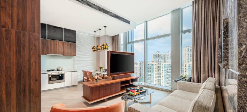 山之葉服务公寓酒店(厚街万达广场寮厦地铁站店)图片