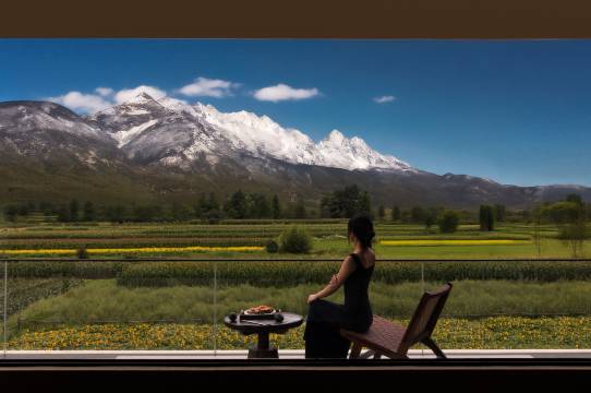 日沐山Rishine·日照金山·牧场雪山全景|私汤供氧隐墅(白沙店)图片