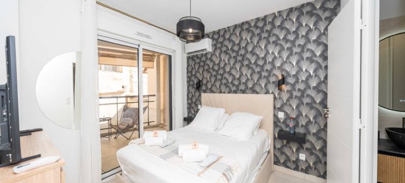 Modern apartment with terraces, parking - Cannes图片