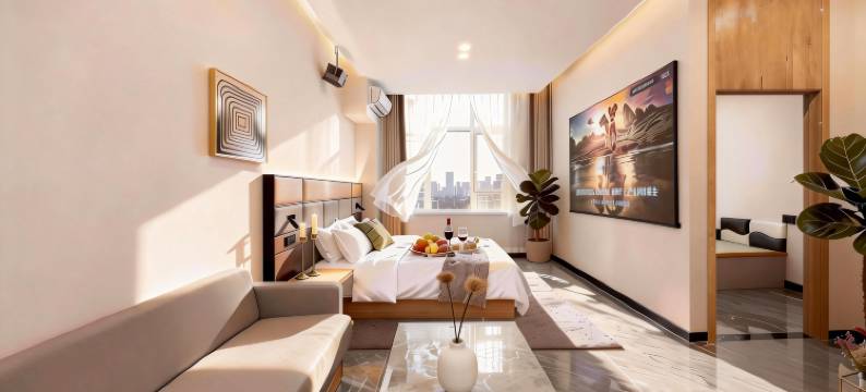 红桃A·美学|FORMATVE.ARTWORK设计民宿(净月大学城生态大街店)图片