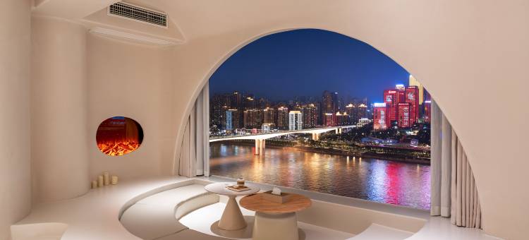 Moon·光江景民宿(重庆解放碑步行街洪崖洞店)图片