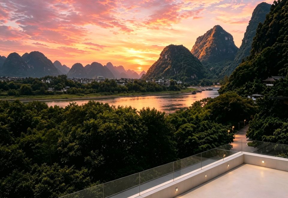 BO·洄酒店（阳朔西街漓江店）(（BO·HUI Hotel Yangshuo West Street Lijiang Branch))外景图