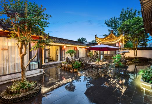 宏村南野·徽派私宅villa轻奢度假民宿外景图