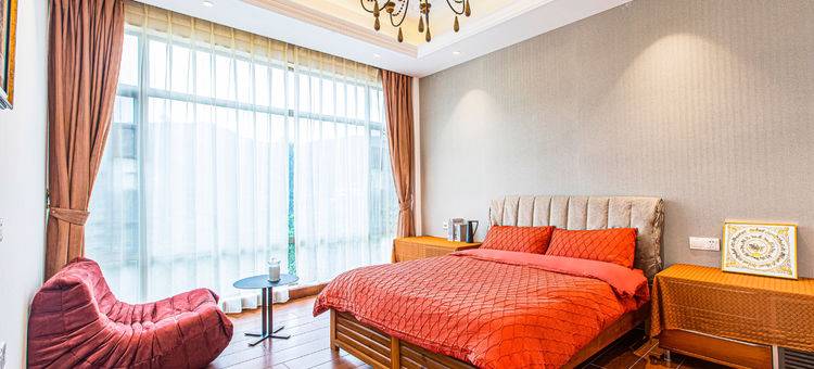 游创寻野溪边露营庄园图片