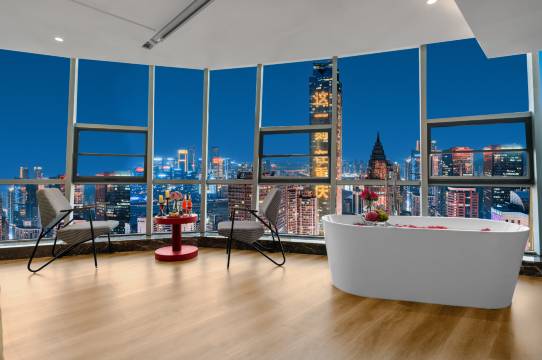 重庆解放碑洪崖洞厚居高空江景酒店图片