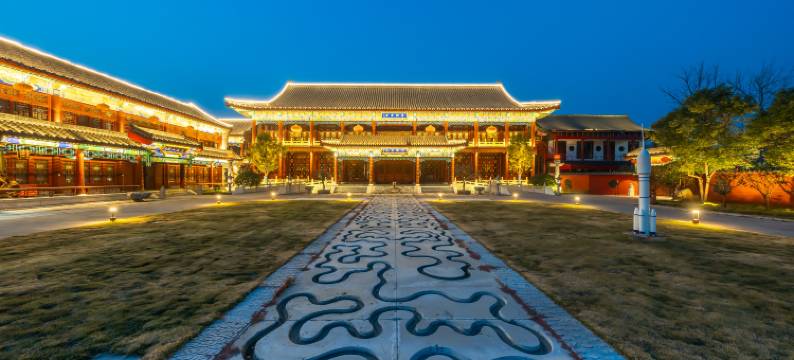 滕州鲁班草堂图片