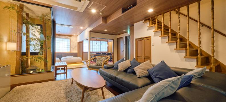 今昔莊 大阪  道顿堀   - 寄合 -(KONJAKUSO Osaka Dotonbori "YORIAI" Penthouse Stay)图片