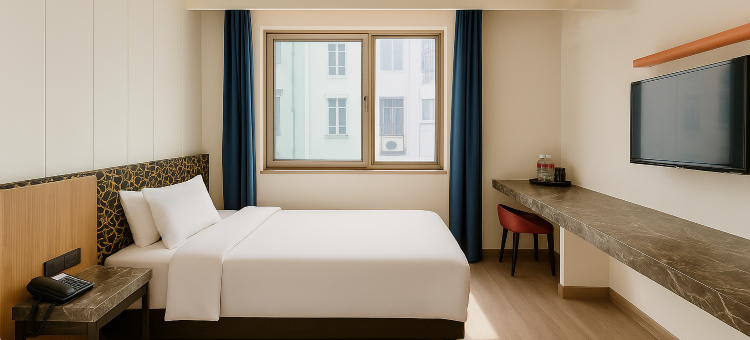 绿野春深·美宿作品酒店(芜湖古城镜湖公园店)图片