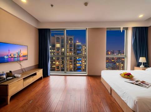 金沙滩伴海公寓(青岛啤酒节店)