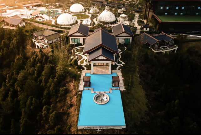 Yuncong Duohua Hot Spring Resort CenterOver view