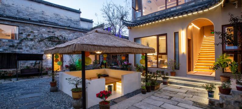 忆往昔·中式美学·宁静庭院空间景观民宿(宏村景区店)图片