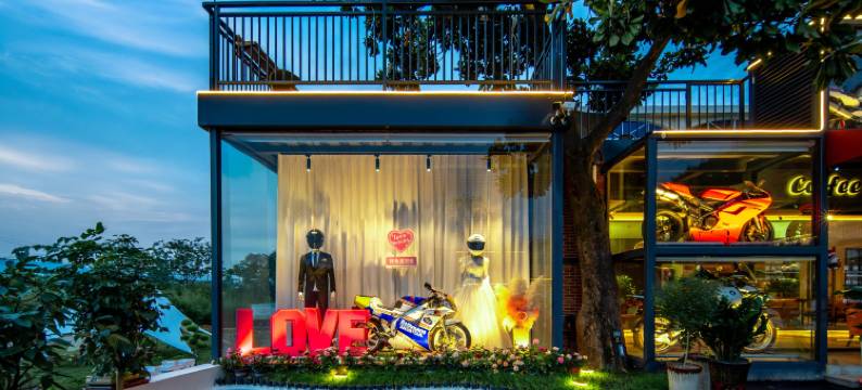 安吉钱山·栖舍Motorcycle山野露营亲子度假美宿图片