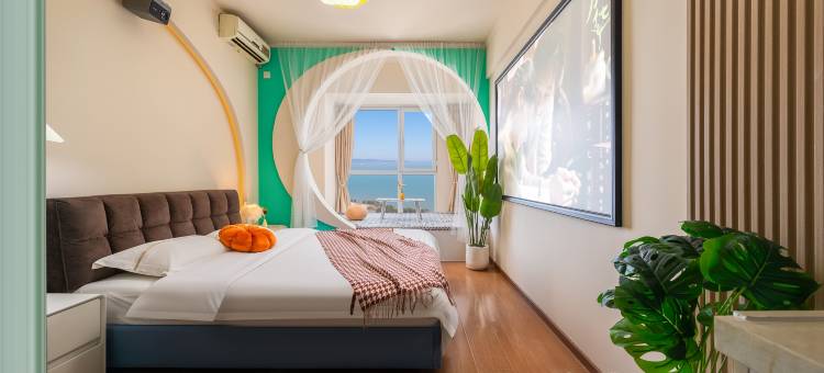 藕寓.SEAFRONT海景｜投影|城市设计师美宿(大相框刘公岛店)图片