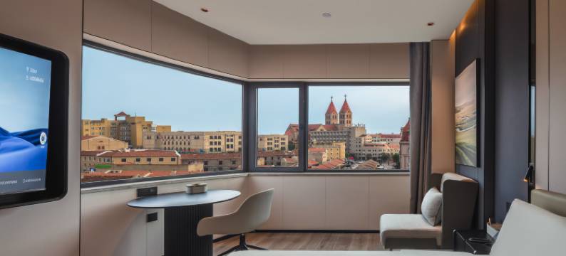 青岛栈桥中山路亚朵酒店图片