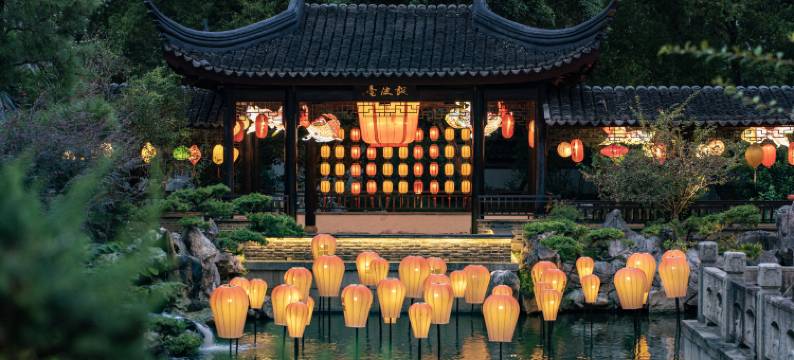 苏州同里湖大饭店图片