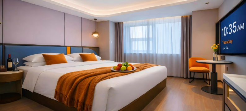 无锡•宜尚丨DESIGNERCINEMANIGHTVIEW高空酒店(三阳广场无锡站店)图片