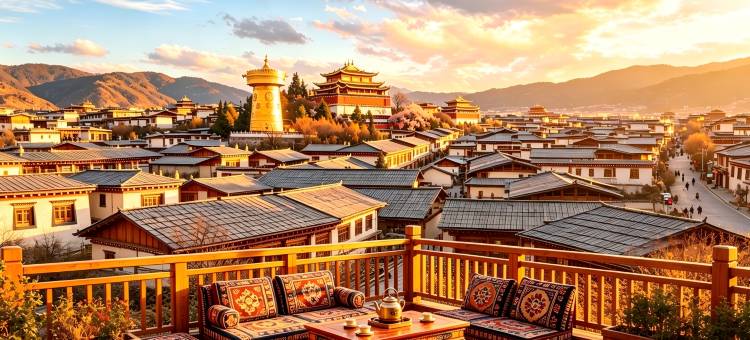 香格里拉冈仁波齐客栈(独克宗古城大佛寺转经筒店)图片