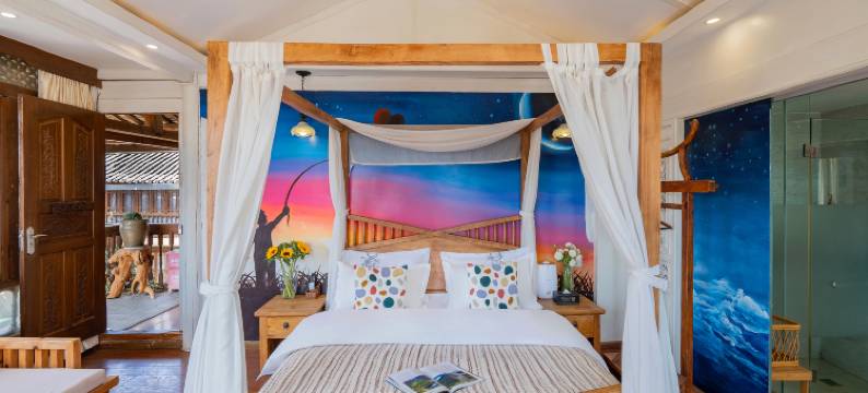 Trees·一棵树·幸福花园丨原木花园礼韵设计美宿(丽江古城店)图片