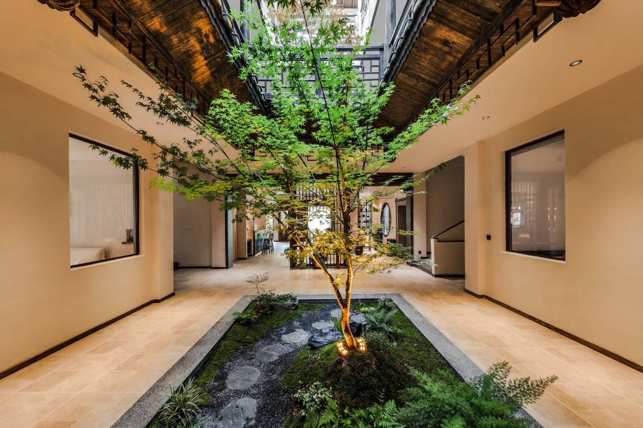 良園·天井四合院｜露台花园亲子度假民宿(边城茶洞景区店)图片