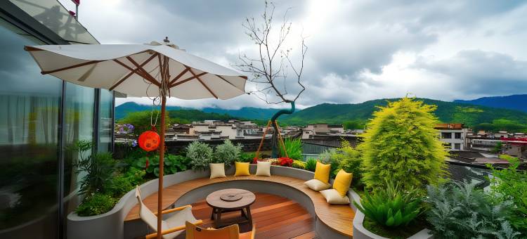 枕畔・云语丨未来智能・空中山景花园・静奢度假酒店(宏村风景区店)图片