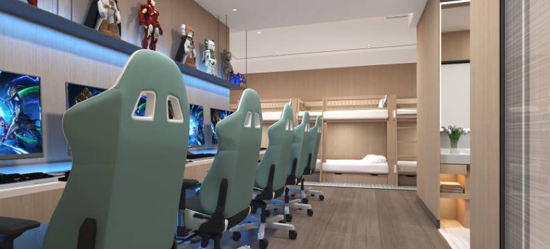 乐漫社电竞电影酒店(石家庄翟营南大街店)图片