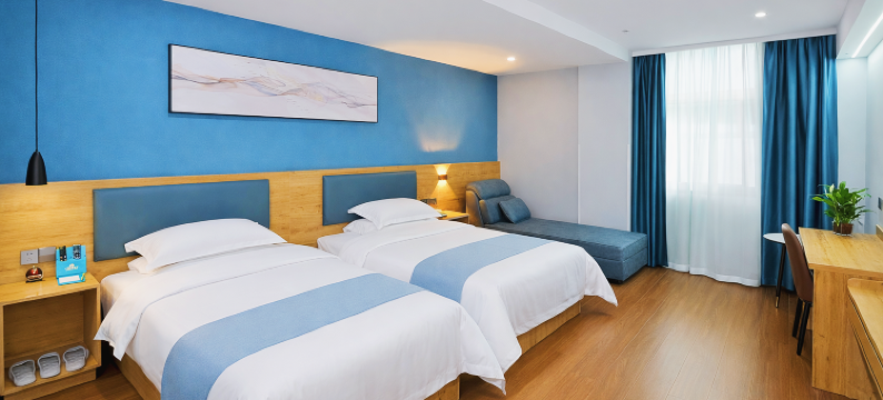 洛阳华墨逸致·Serenity轻奢悦享酒店(洛阳火车站国花路地铁站店)图片