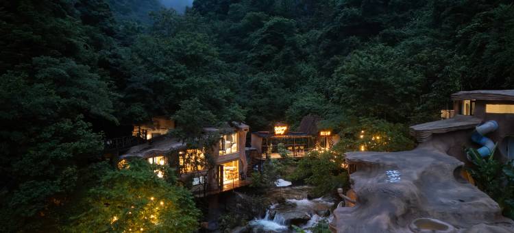 拾光河谷·山野溯溪·洞穴私汤野宿(浙北大峡谷店)图片