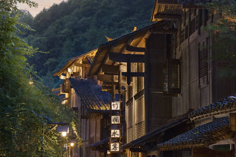 遵義烏江寨竹瀾水寨