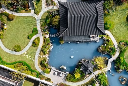 安德湖涵田酒店外景图