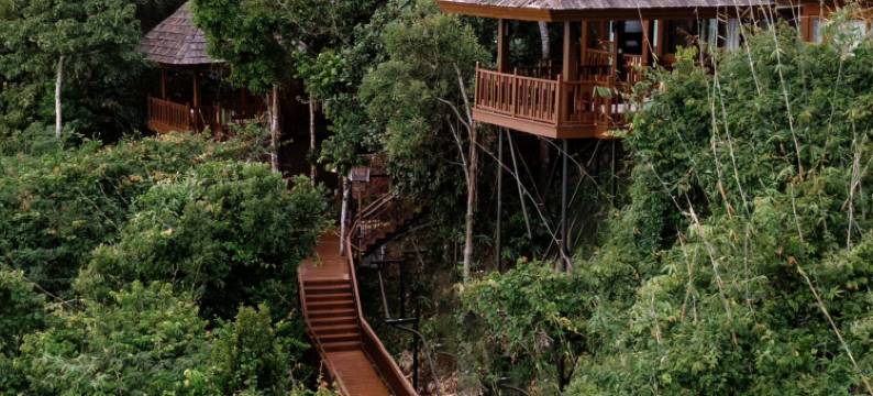 三亚亚龙湾人间天堂-鸟巢度假村图片