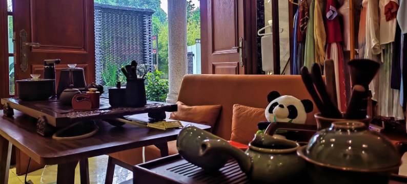 喜屋·国风美倦设计师温泉独栋别墅(都江堰中华大熊猫苑店)图片