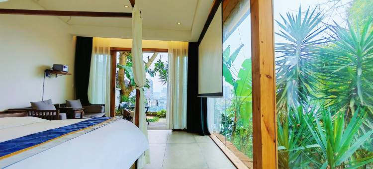 乐山墨花月白林居精品民宿图片