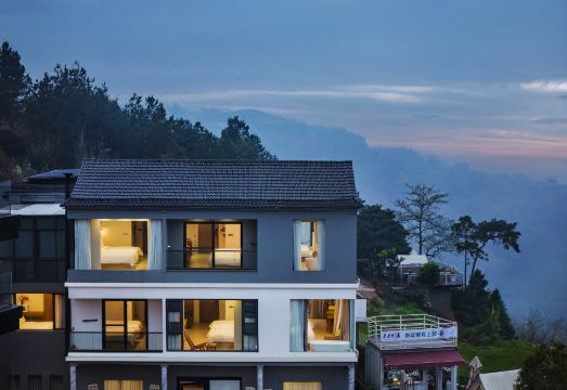 下岩贝东眉悦居外景图