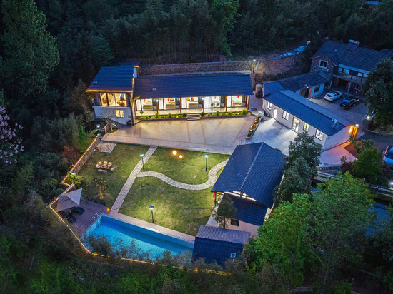 安吉茶山塘·温汤泳池·轰趴度假民宿(竹博园灵峰山店)