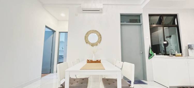 PLATINO服务式公寓家庭套房,大露台。(PLATINO SERVICE APARTMENT, 2BR Family Suite, Next to Paradigm mall JB with Big Patio & Pool Access)图片